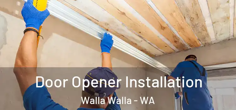 Door Opener Installation Walla Walla - WA